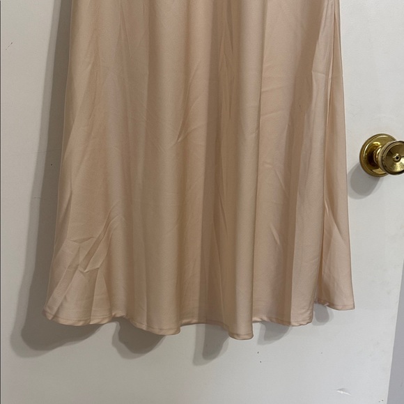 Bohme Beige Midi Slip Dress - Picture 5 of 7